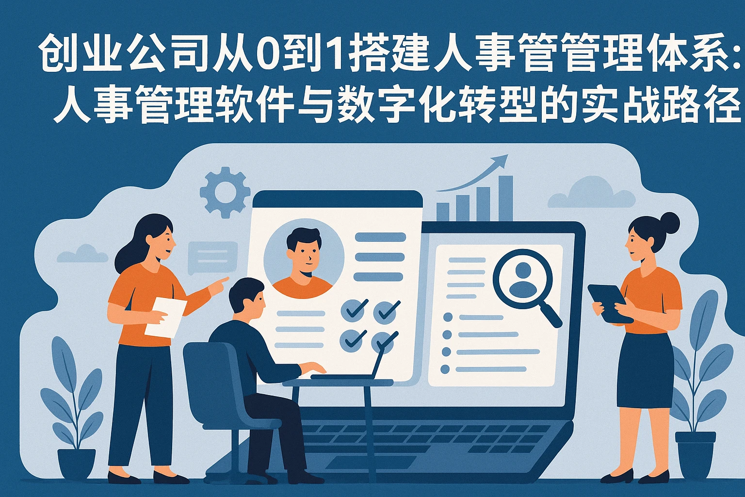 创业公司从0到1搭建人事管理体系：人事管理软件与数字化转型的实战路径