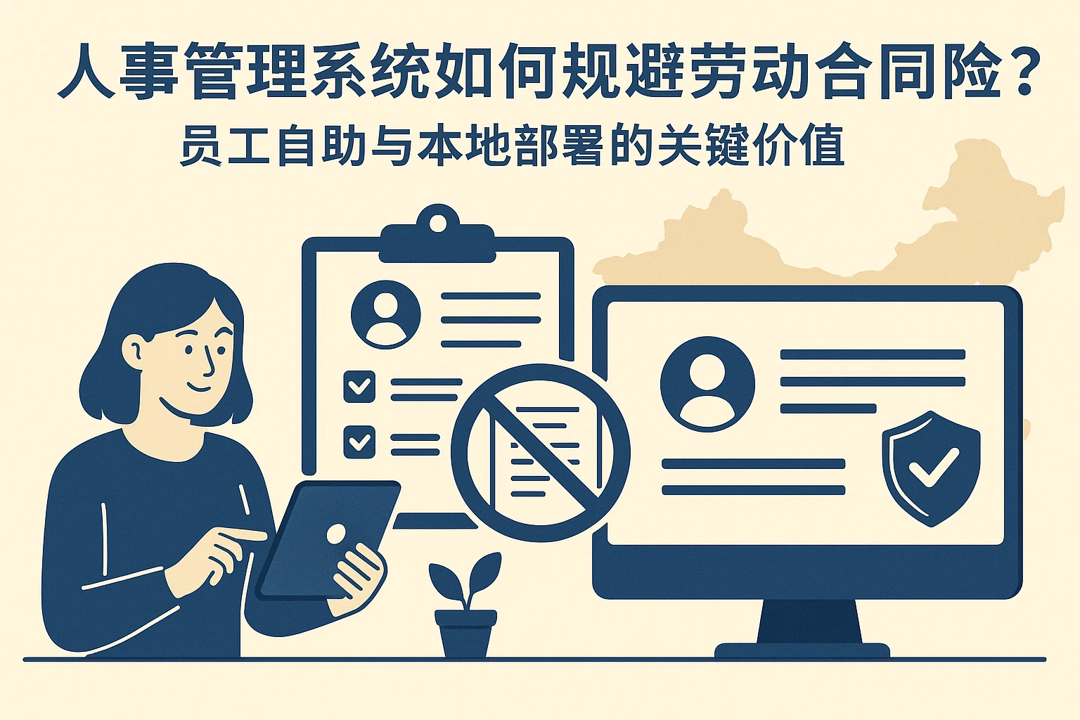 人事管理系统如何规避劳动合同风险？员工自助与本地部署的关键价值