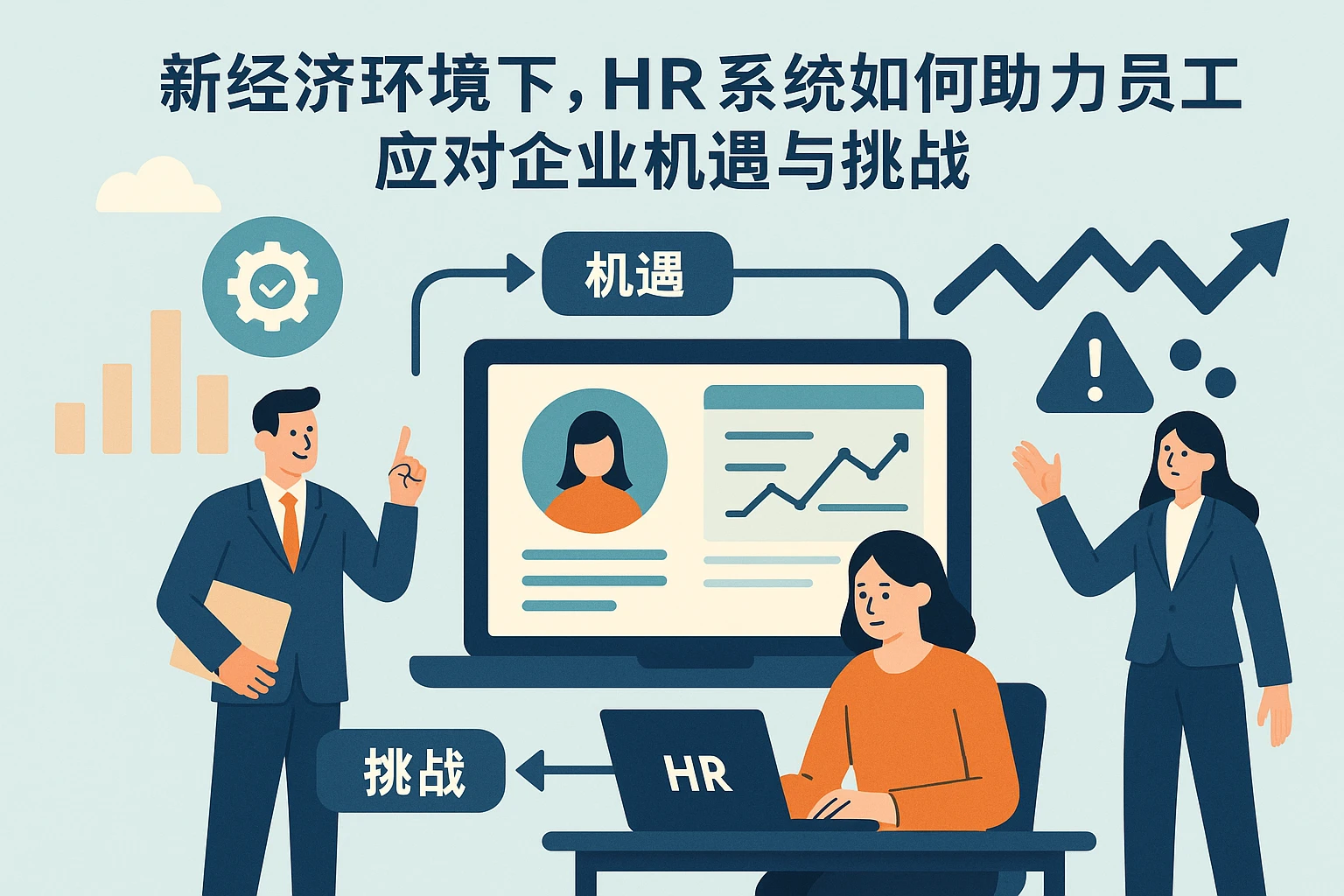 新经济环境下，HR系统如何助力员工应对企业机遇与挑战