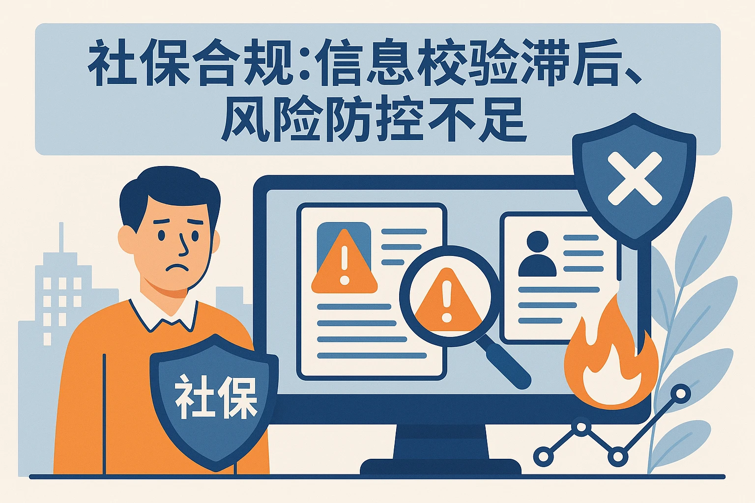 2. 社保合规：信息校验滞后，风险防控不足