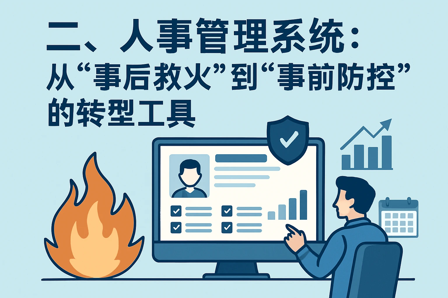 二、人事管理系统：从“事后救火”到“事前防控”的转型工具