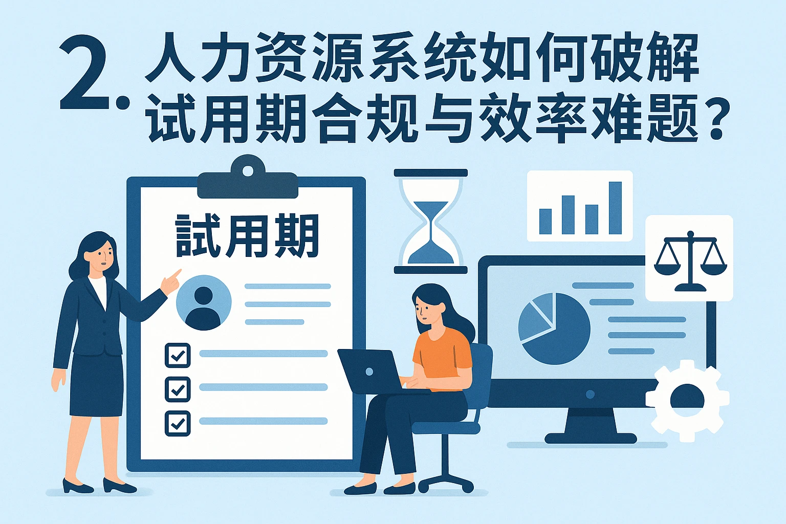 二、人力资源系统如何破解试用期合规与效率难题？