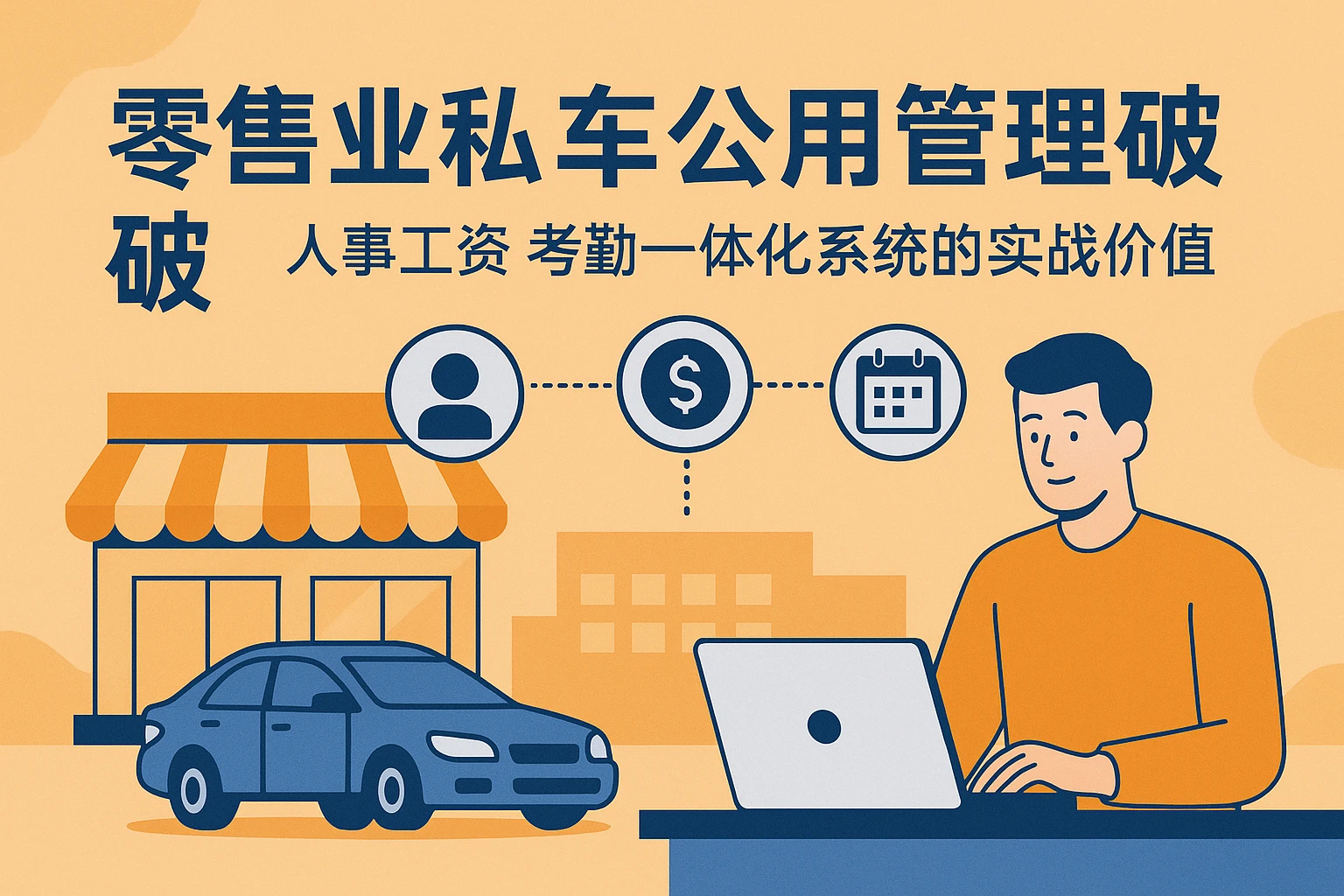 零售业私车公用管理难题破解：人事工资考勤一体化系统的实战价值