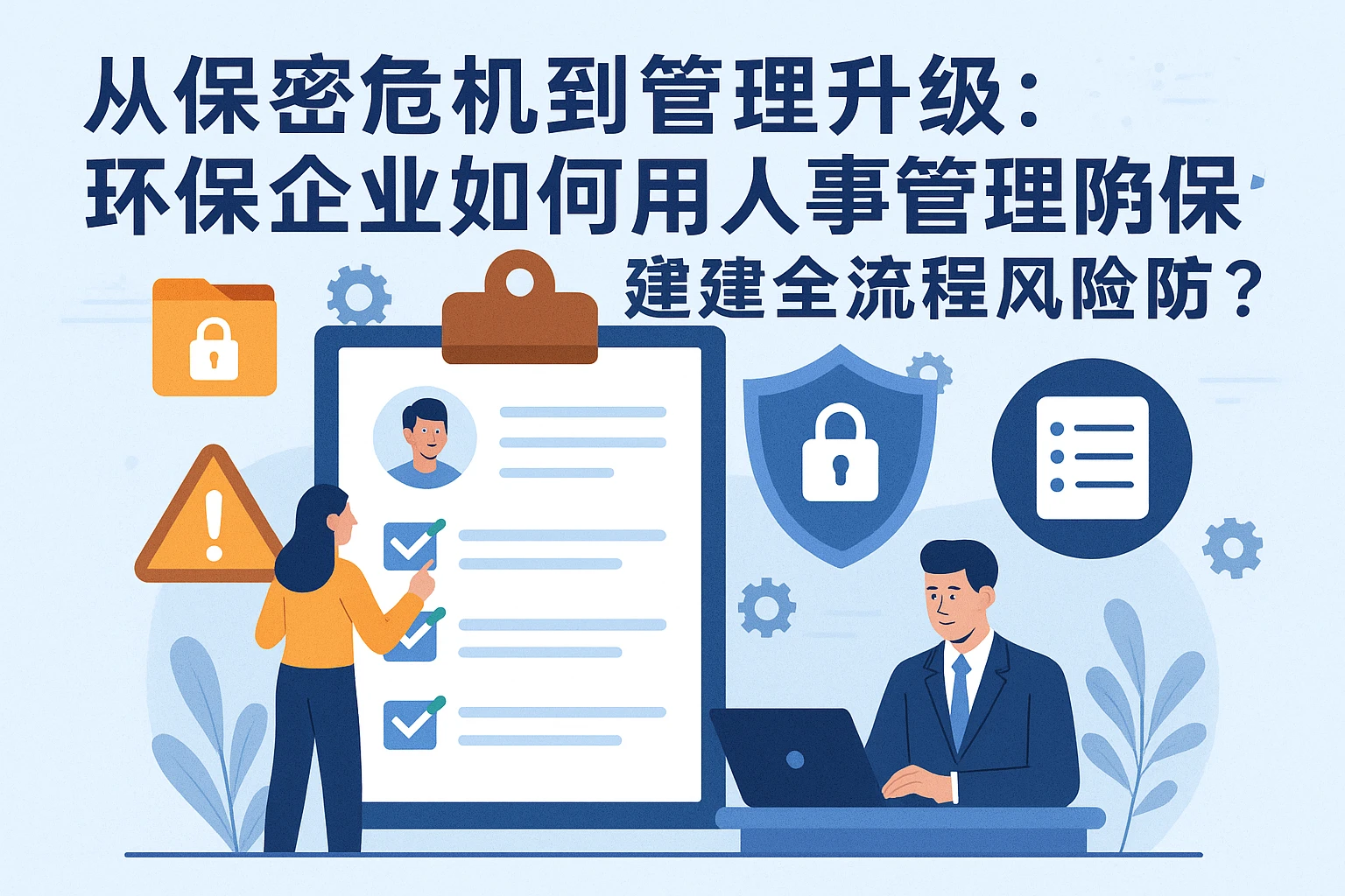 从保密危机到管理升级：环保企业如何用人事管理软件构建全流程风险防控？