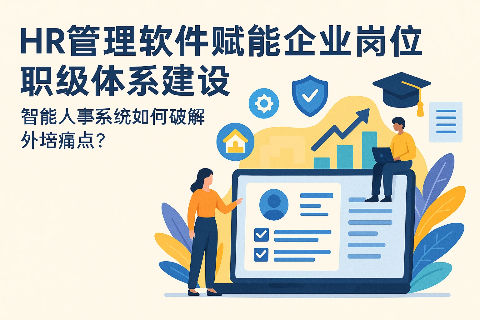 HR管理软件赋能企业岗位职级体系建设：智能人事系统如何破解外培痛点？