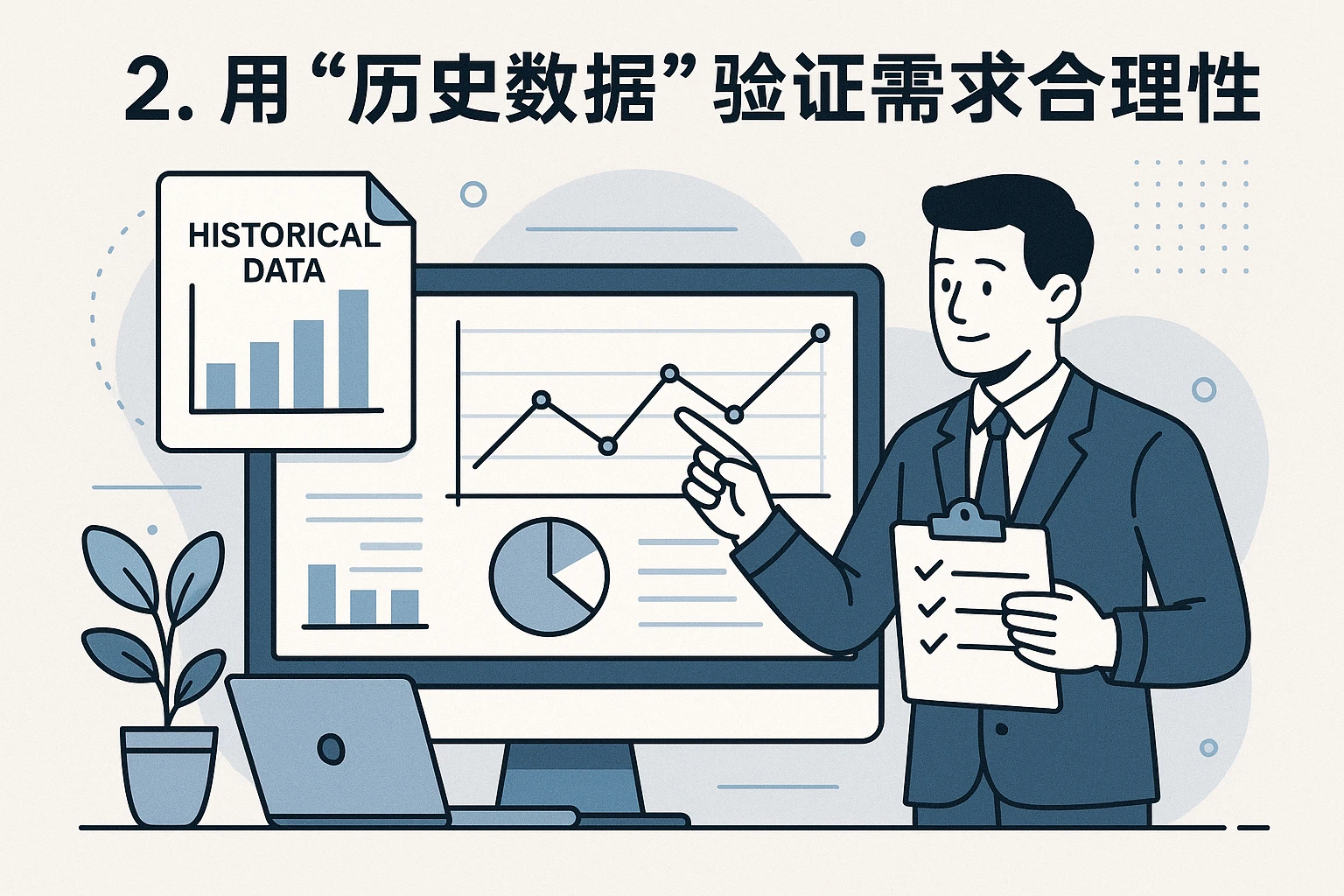 2. 用“历史数据”验证需求合理性