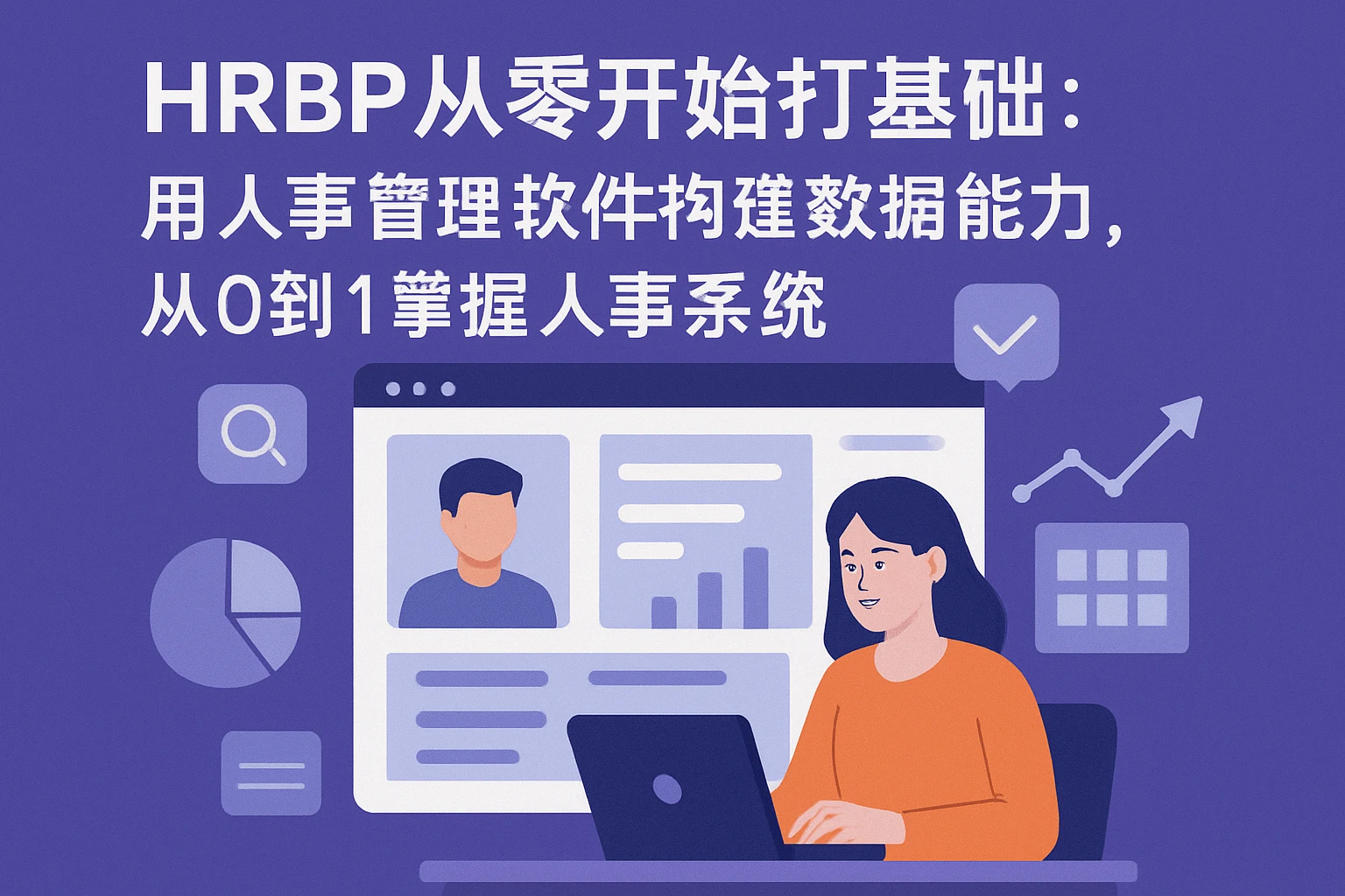 HRBP从零开始打基础：用人事管理软件构建数据能力，从0到1掌握人事系统