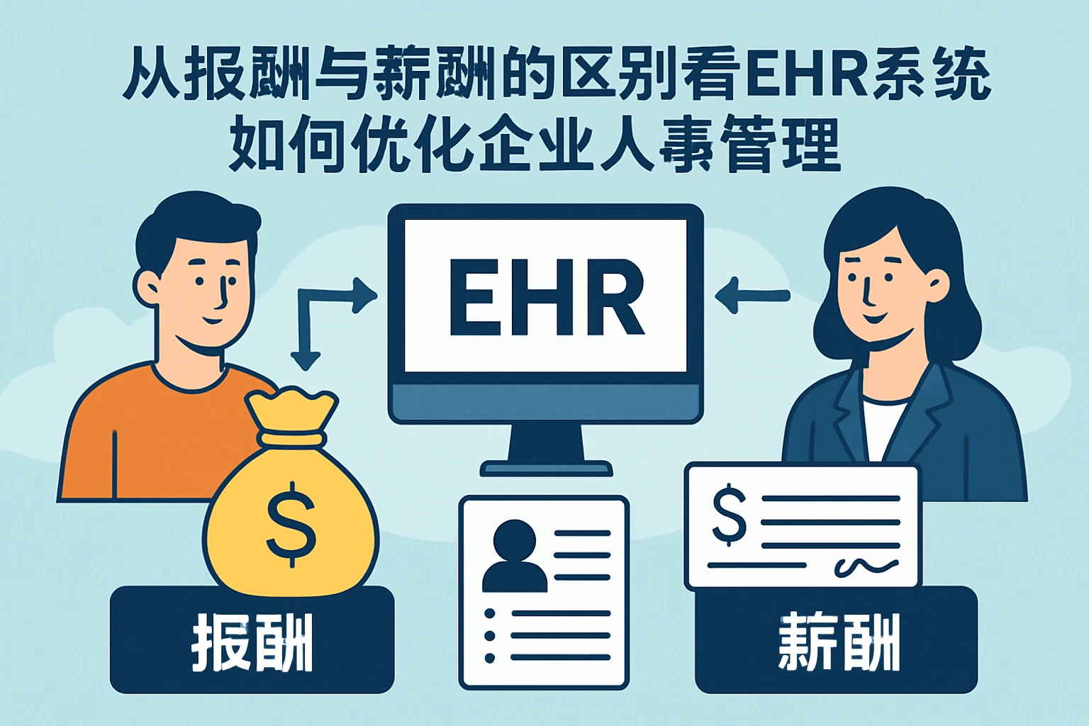 从报酬与薪酬的区别看EHR系统如何优化企业人事管理