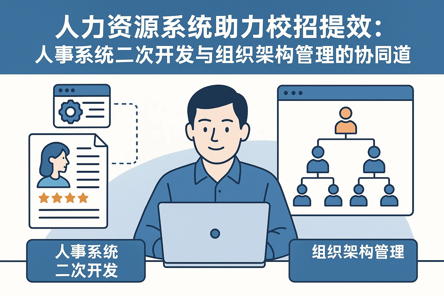 人力资源系统助力校招提效：人事系统二次开发与组织架构管理的协同之道