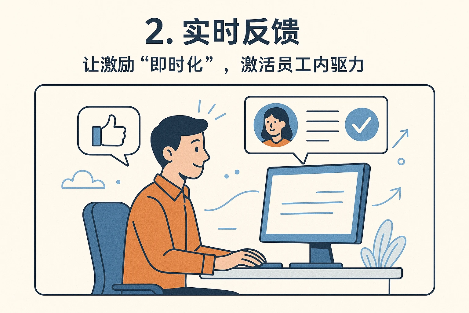 2. 实时反馈：让激励“即时化”，激活员工内驱力