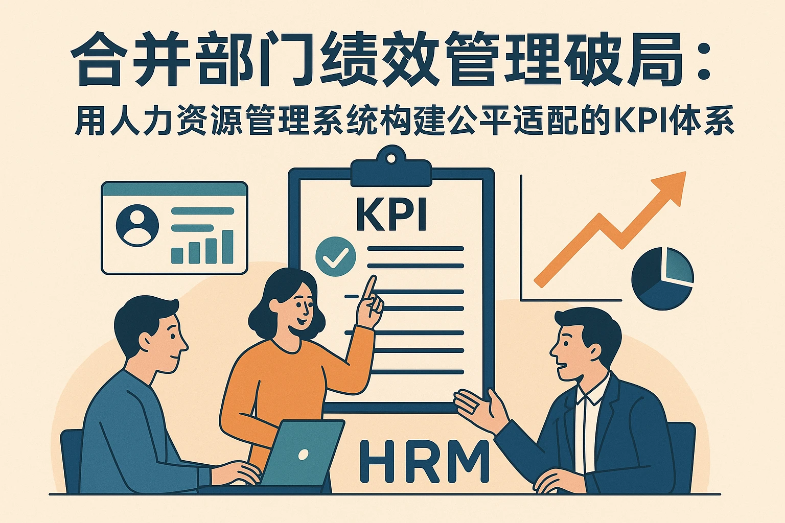 合并部门绩效管理破局：用人力资源管理系统构建公平适配的KPI体系