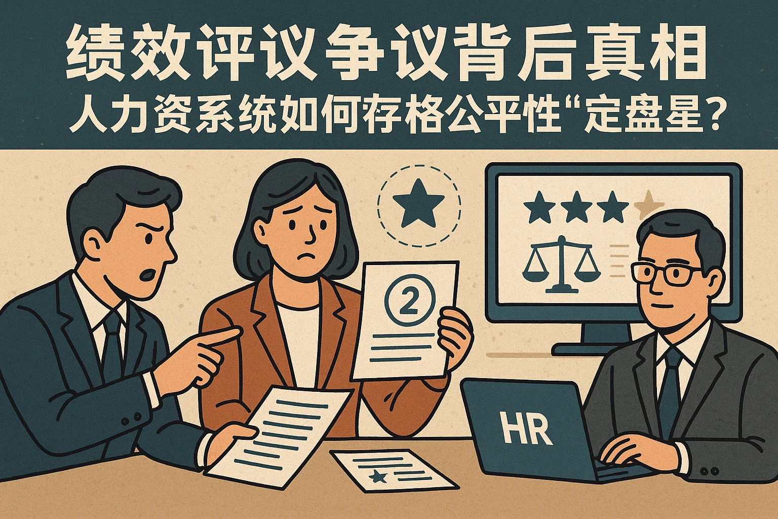 绩效评分争议背后的真相：人力资源系统如何成为考核公平性的“定盘星”？
