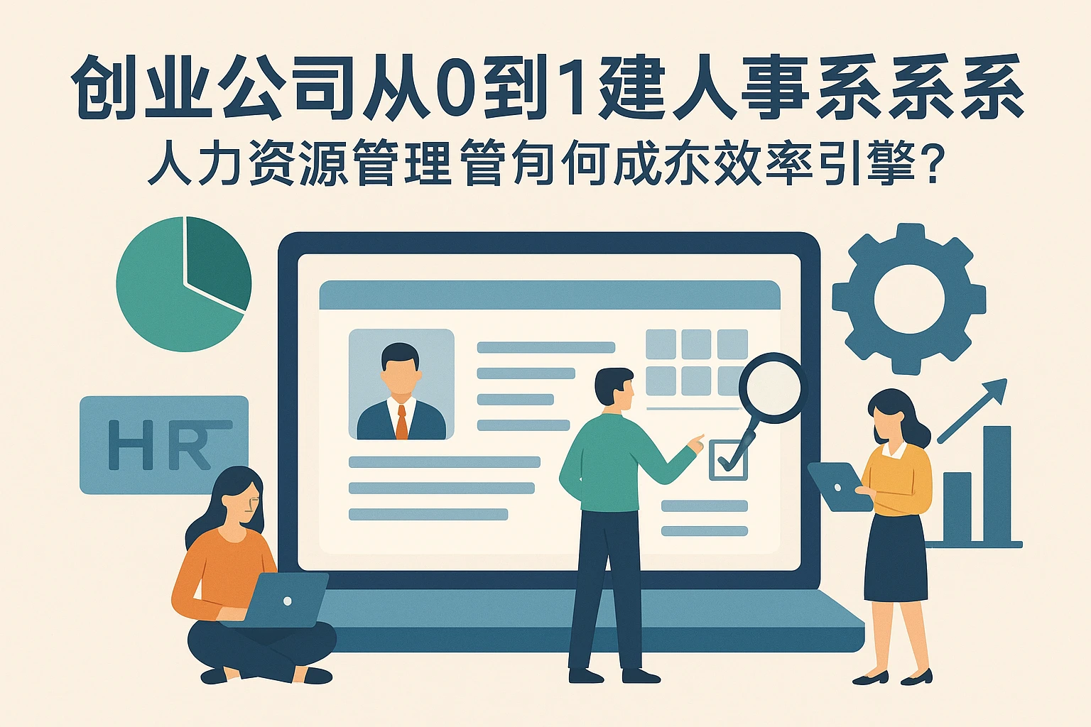 创业公司从0到1搭建人事体系：人力资源管理系统如何成为效率引擎？