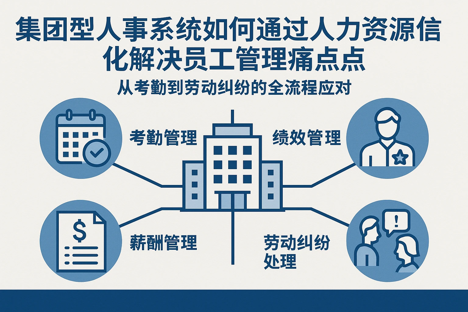 集团型人事系统如何通过人力资源信息化解决员工管理痛点——从考勤到劳动纠纷的全流程应对