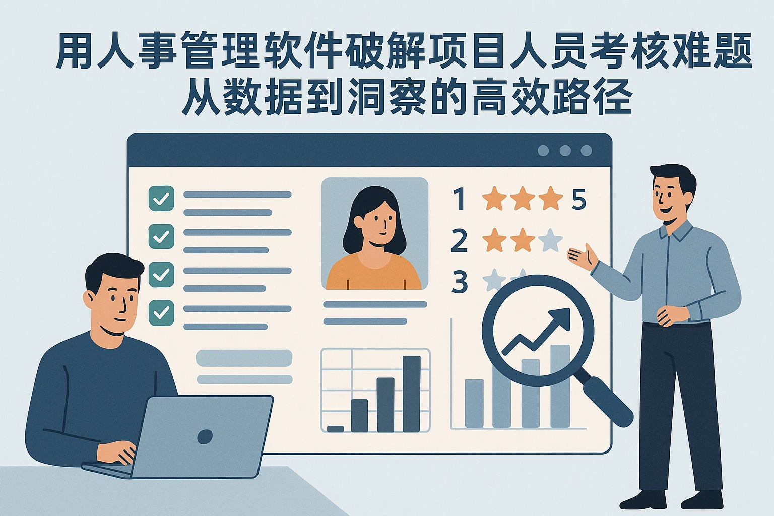 用人事管理软件破解项目人员考核难题：从数据到洞察的高效路径