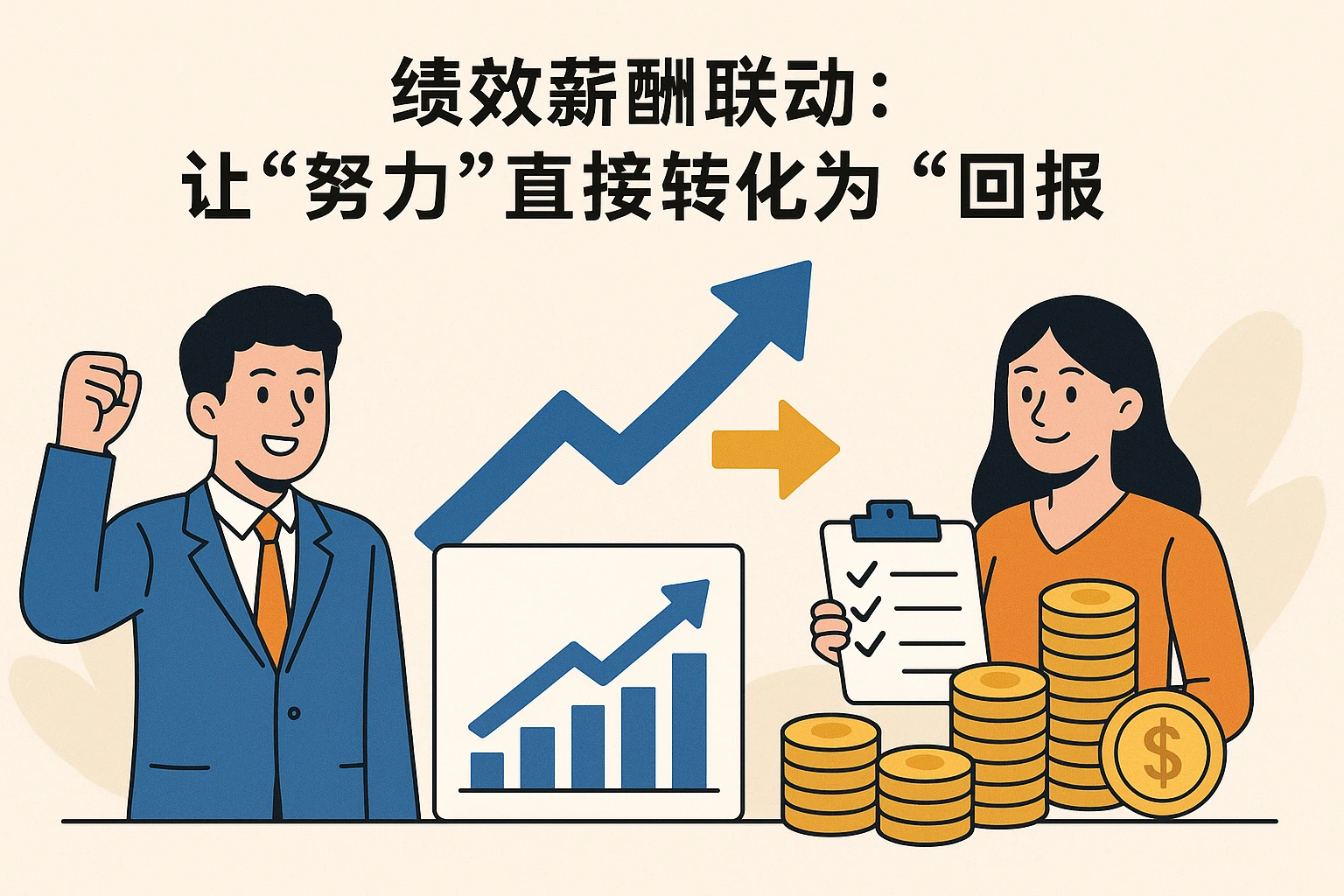 2. 绩效薪酬联动：让“努力”直接转化为“回报”