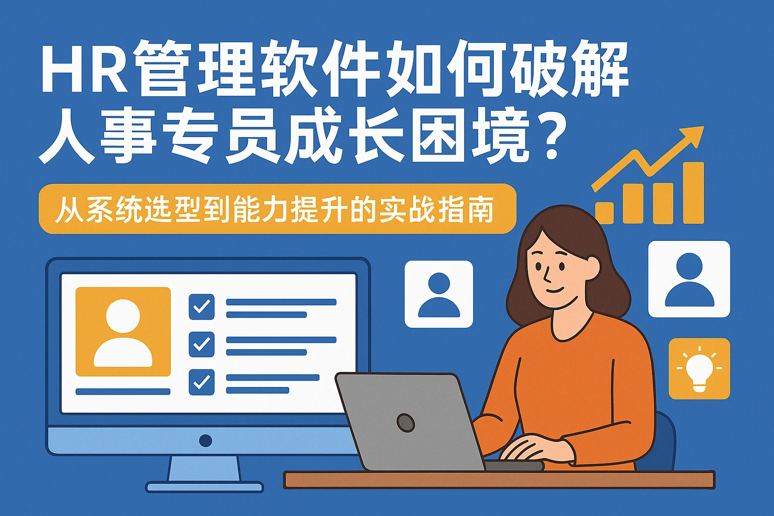 HR管理软件如何破解人事专员成长困境?从系统选型到能力提升的实战指南
