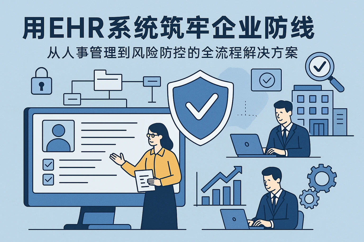 用EHR系统筑牢企业防线：从人事管理到风险防控的全流程解决方案