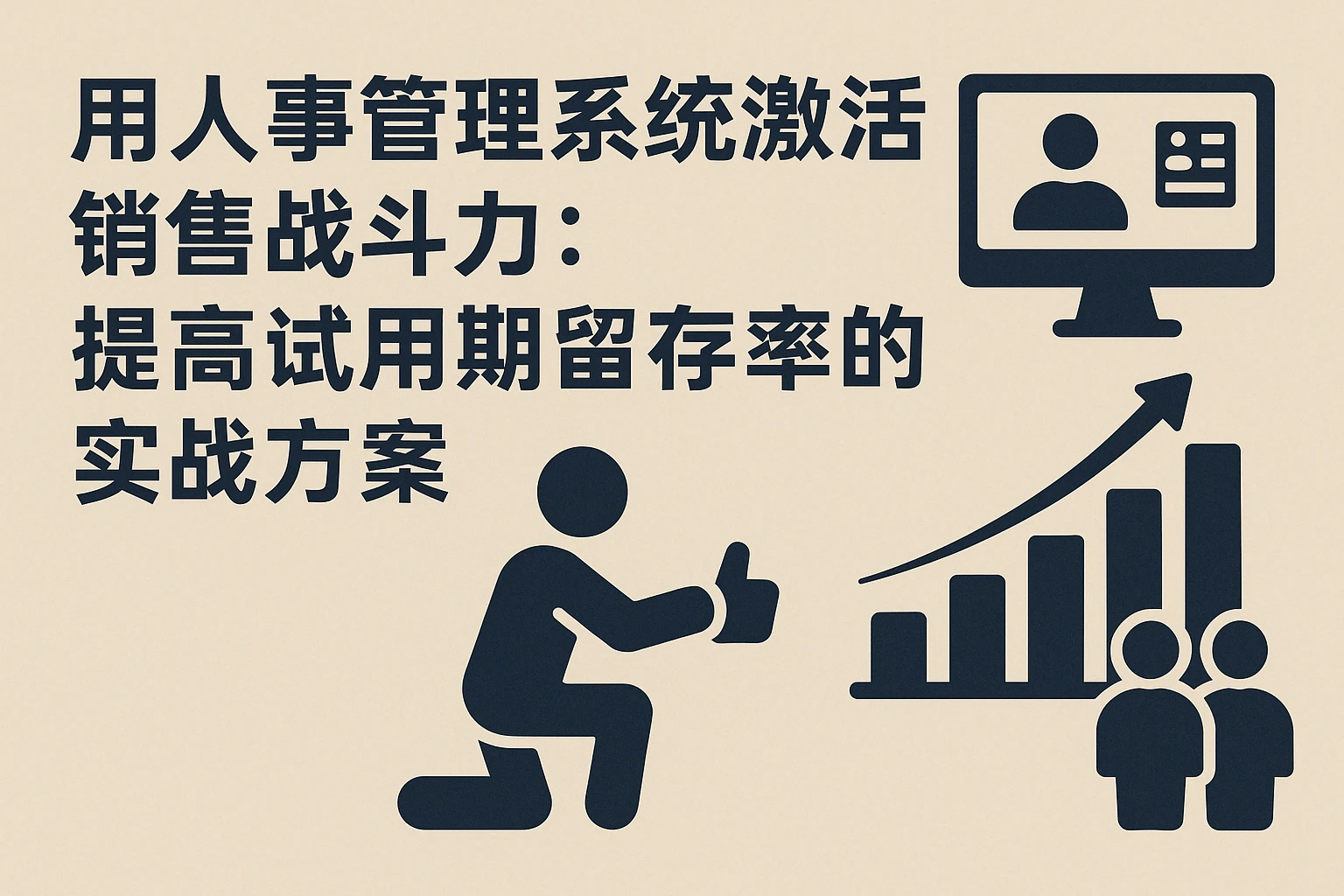 用人事管理系统激活销售战斗力：提高试用期留存率的实战方案