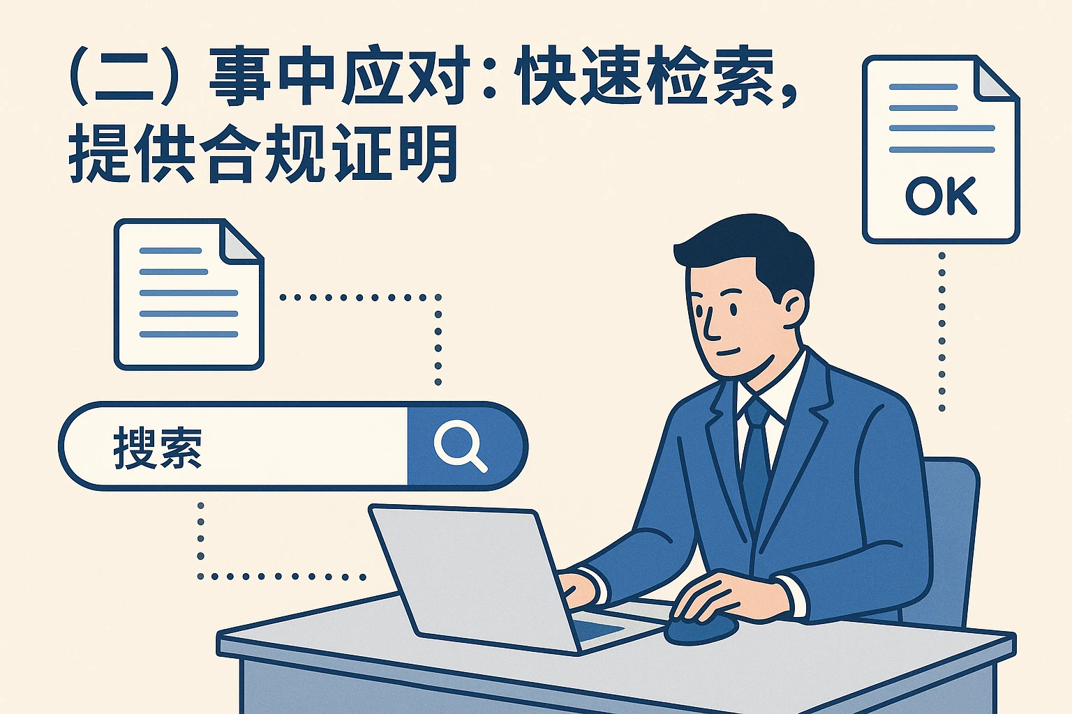 （二）事中应对：快速检索，提供合规证明