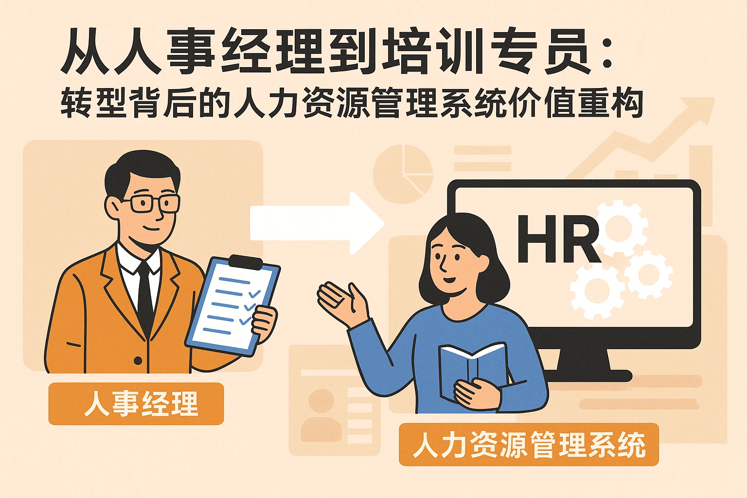 从人事经理到培训专员：转型背后的人力资源管理系统价值重构