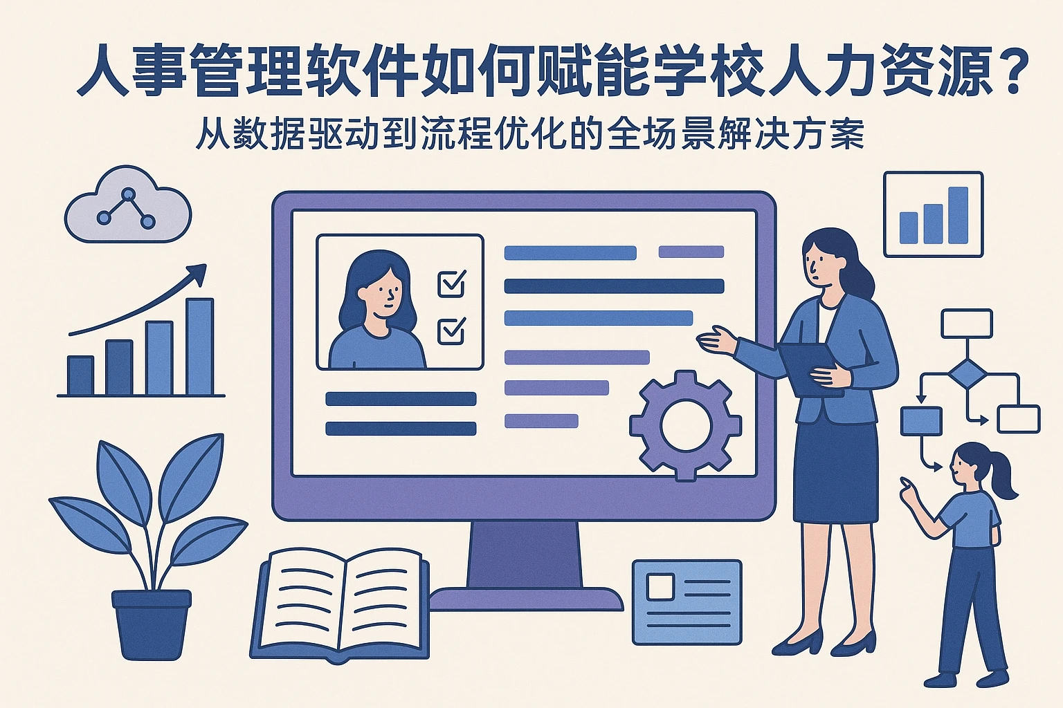 人事管理软件如何赋能学校人力资源？从数据驱动到流程优化的全场景解决方案