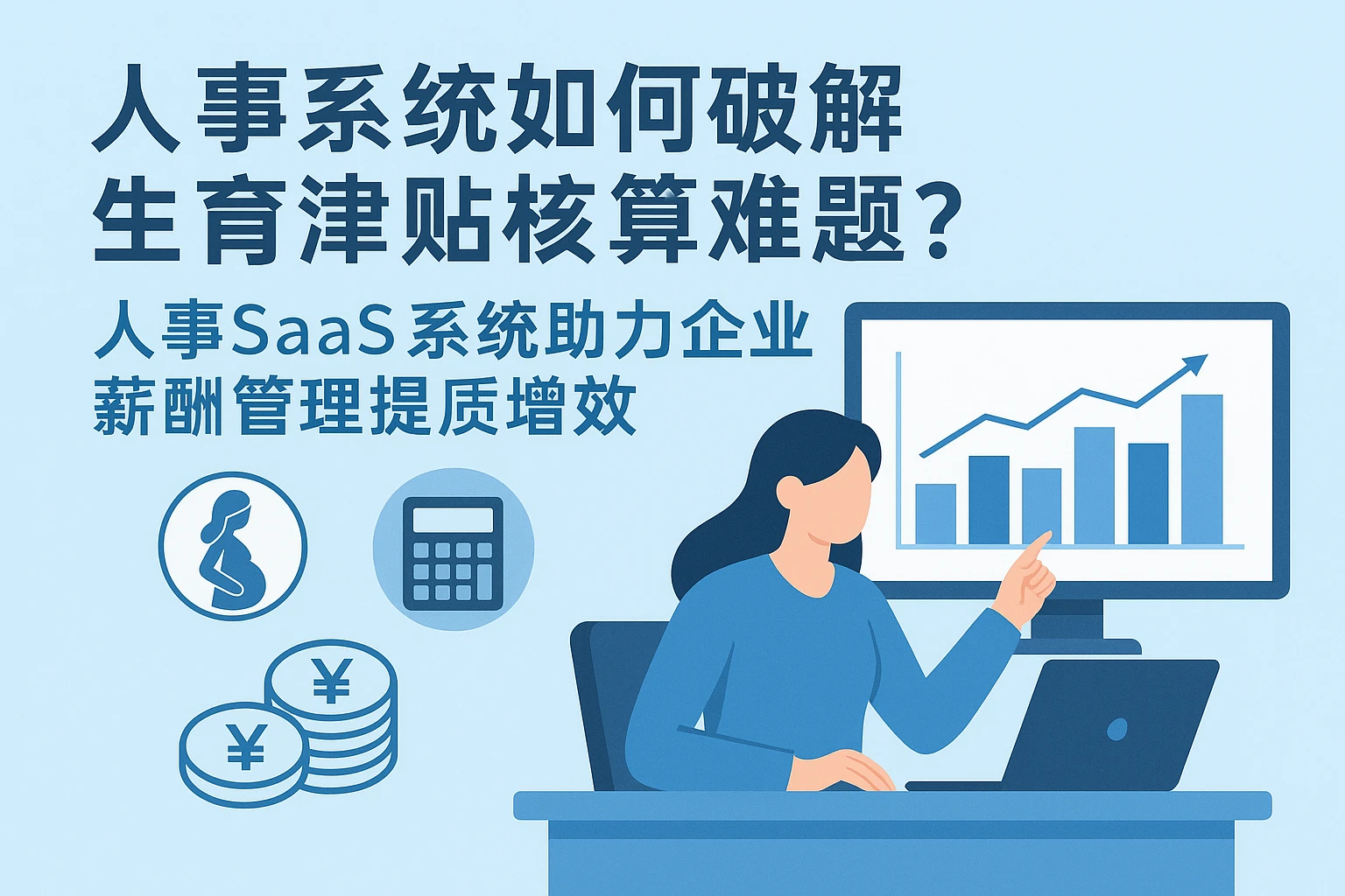 人事系统如何破解生育津贴核算难题？人事SaaS系统助力企业薪酬管理提质增效