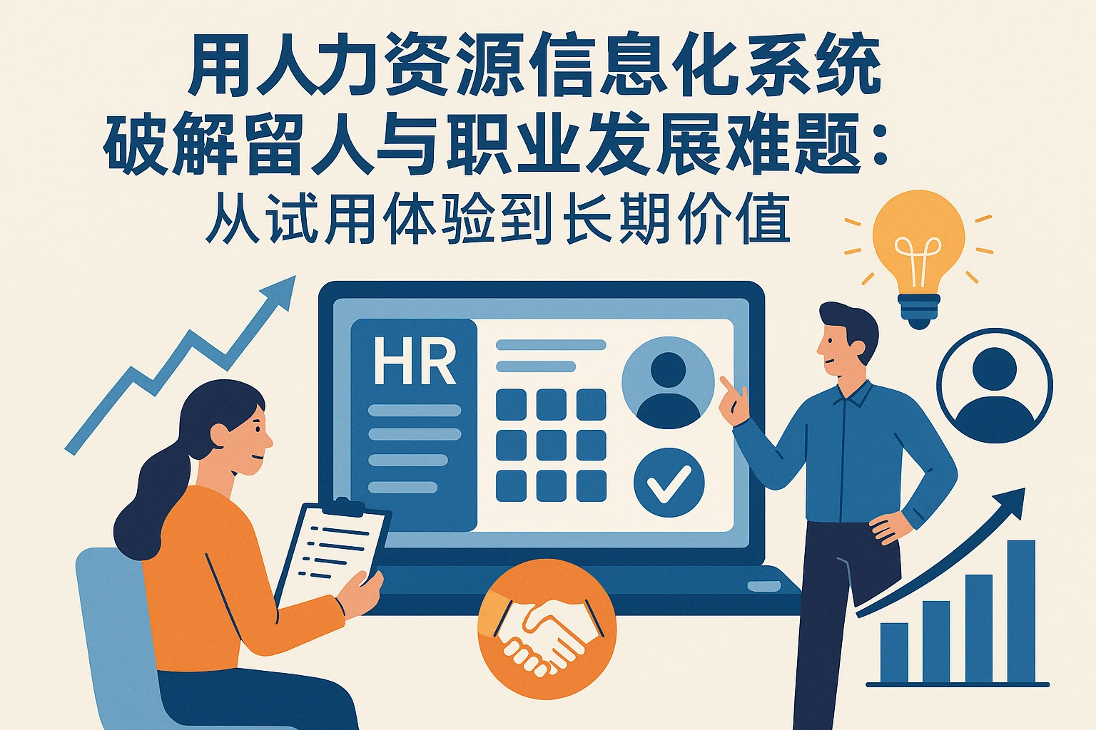 用人力资源信息化系统破解留人与职业发展难题：从试用体验到长期价值