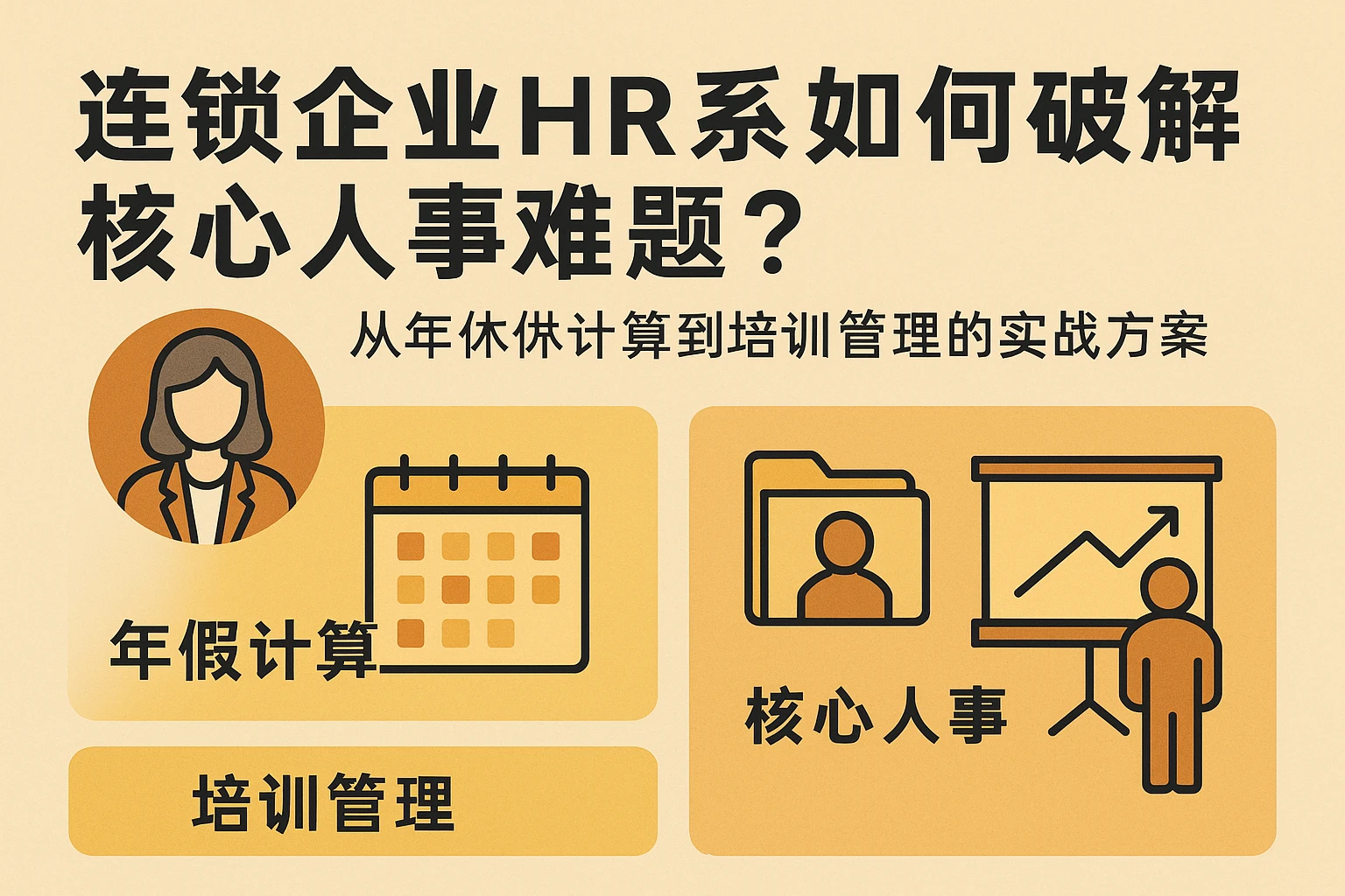 连锁企业HR系统如何破解核心人事难题？从年休假计算到培训管理的实战方案