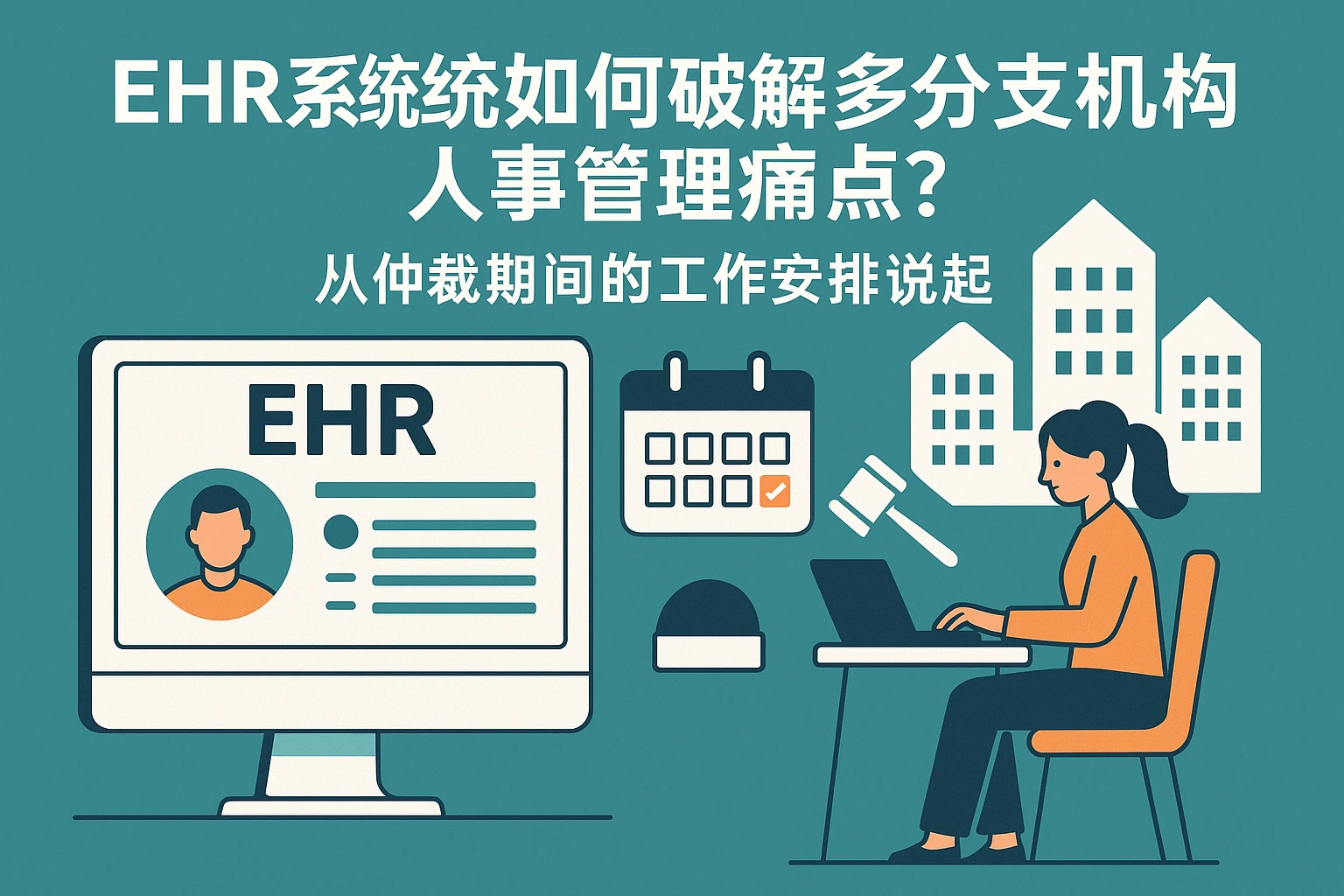 EHR系统如何破解多分支机构人事管理痛点？从仲裁期间的工作安排说起