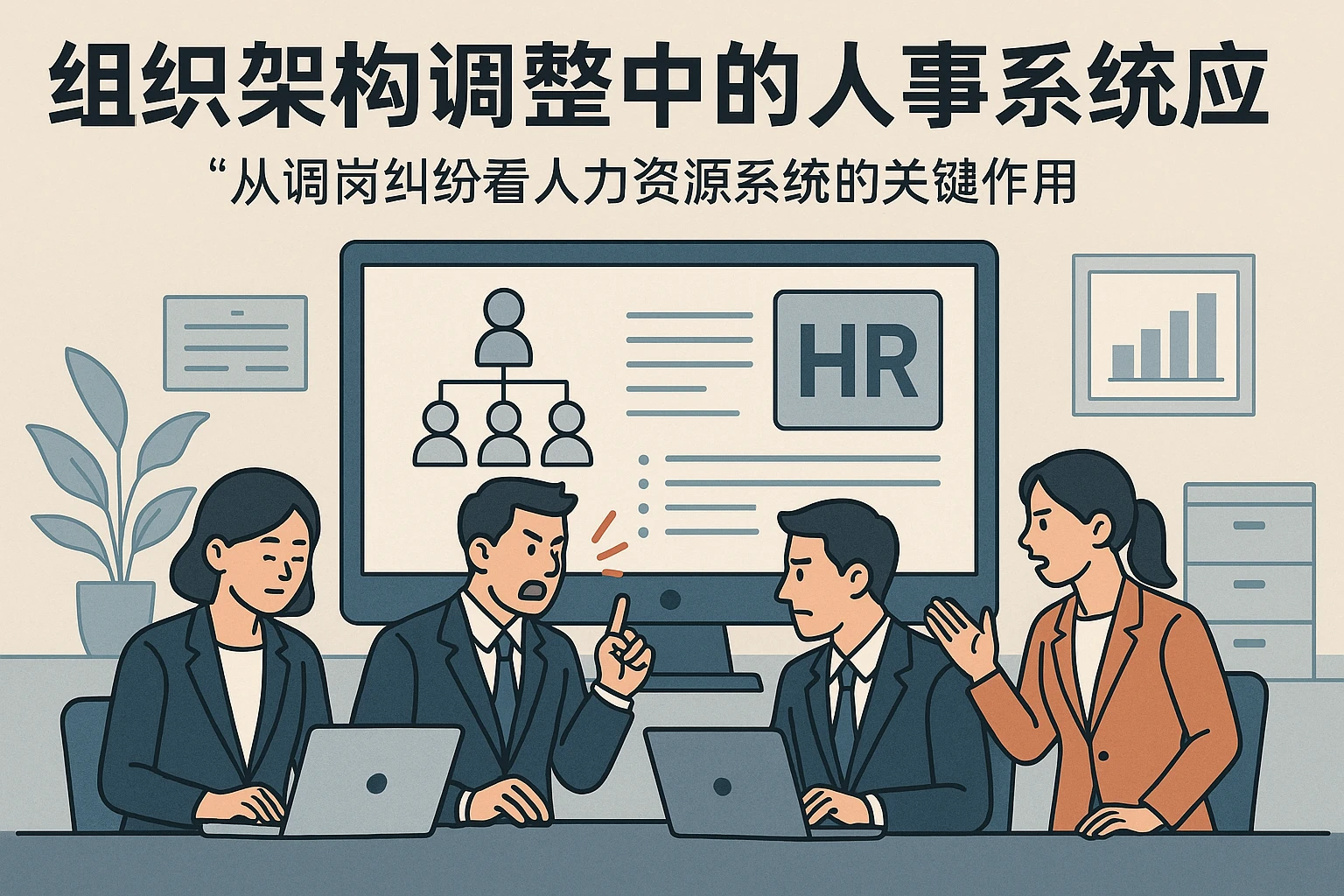 组织架构调整中的人事系统应用：从调岗纠纷看人力资源系统的关键作用