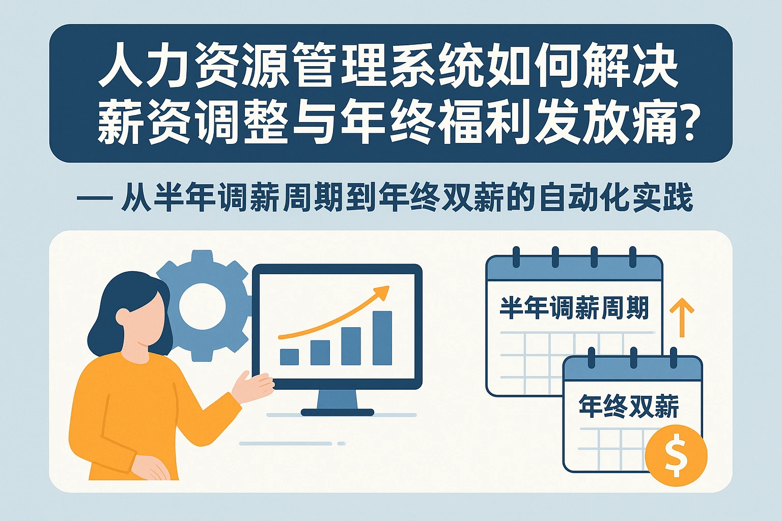 人力资源管理系统如何解决薪资调整与年终福利发放痛点？——从半年调薪周期到年终双薪的自动化实践