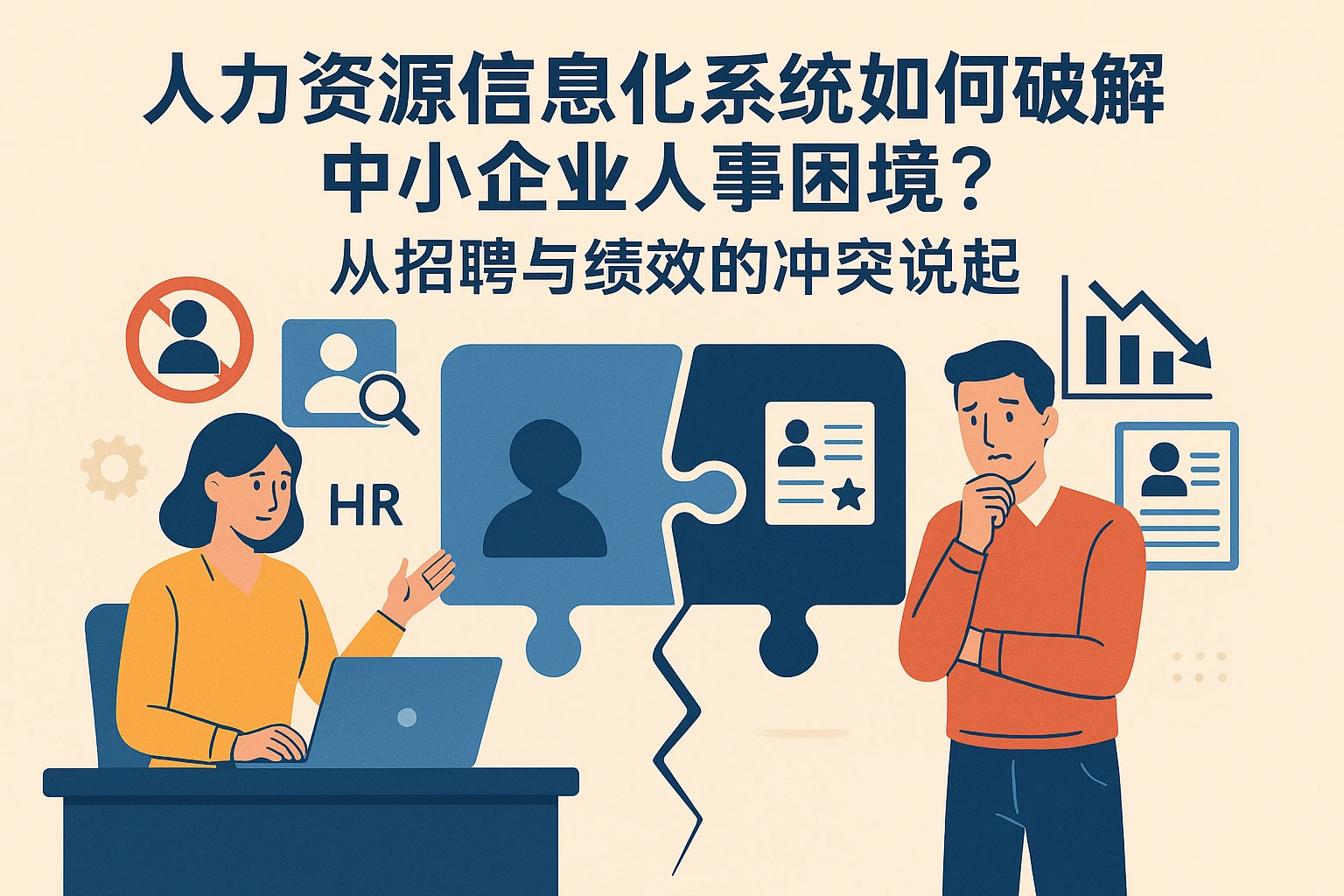 人力资源信息化系统如何破解中小企业人事困境？从招聘与绩效的冲突说起