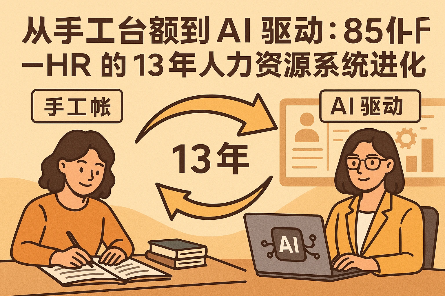从手工台账到AI驱动：一位85后HR的13年人力资源系统进化史