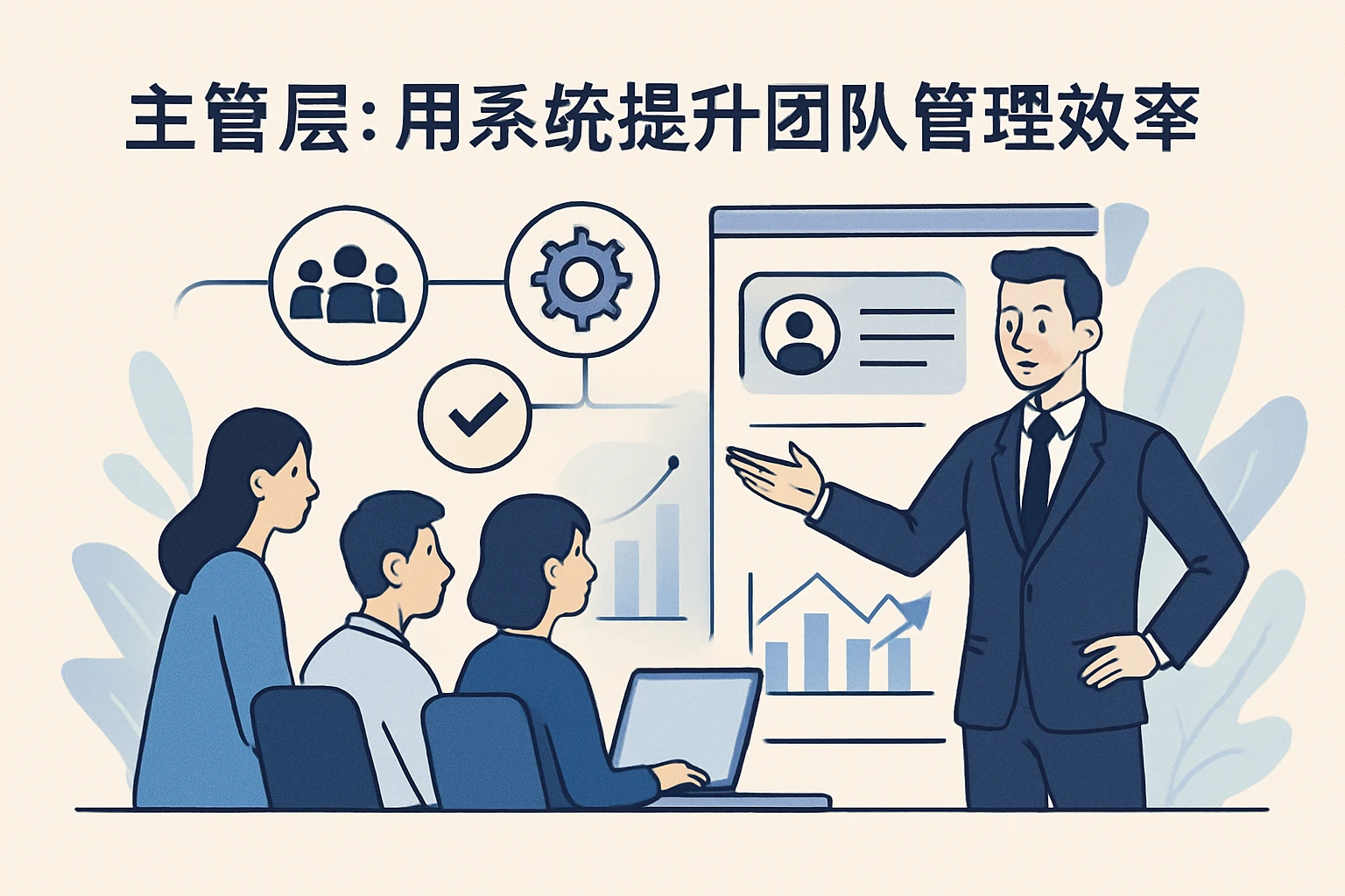 2. 主管层：用系统提升团队管理效率