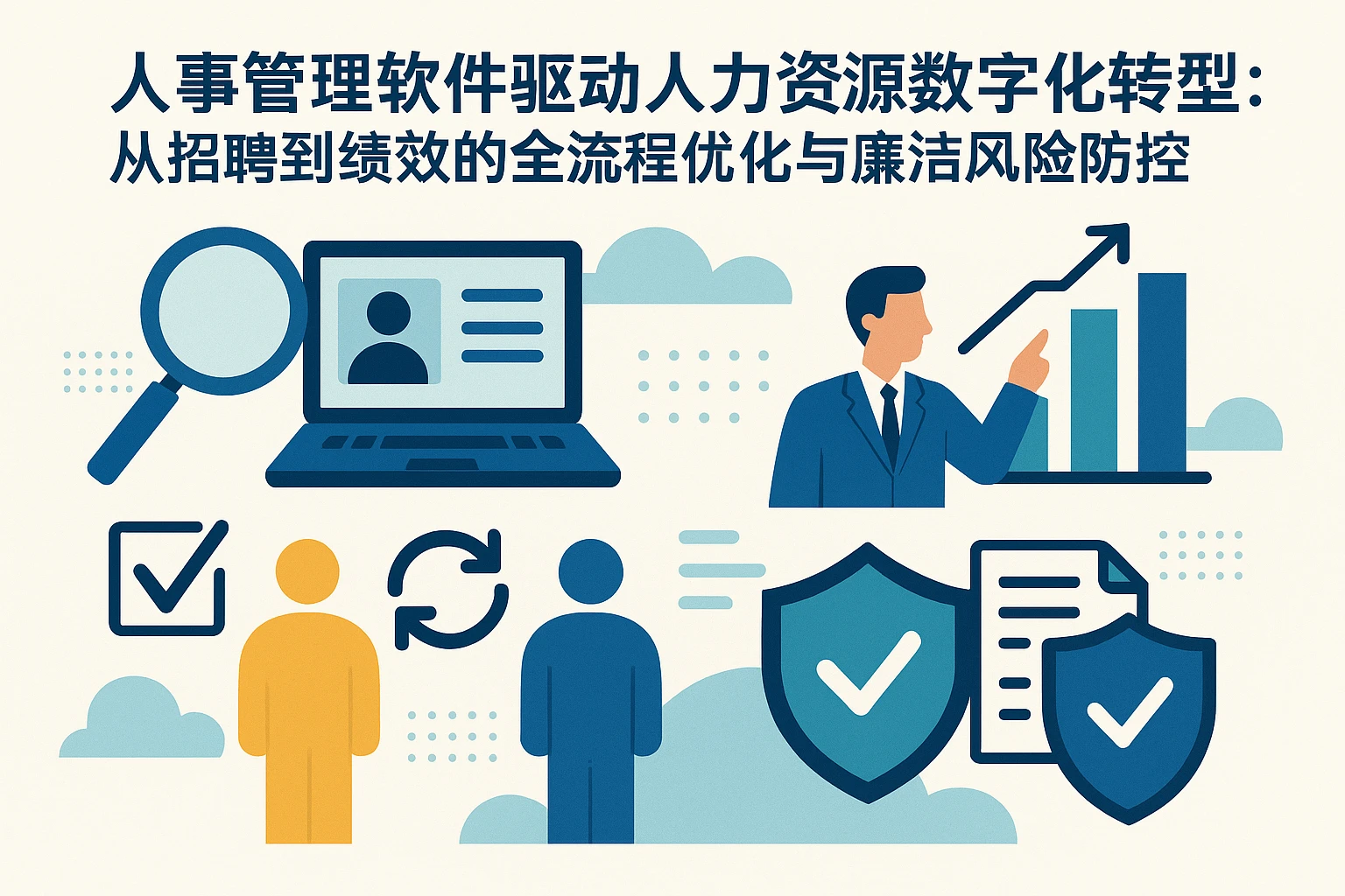 人事管理软件驱动人力资源数字化转型：从招聘到绩效的全流程优化与廉洁风险防控