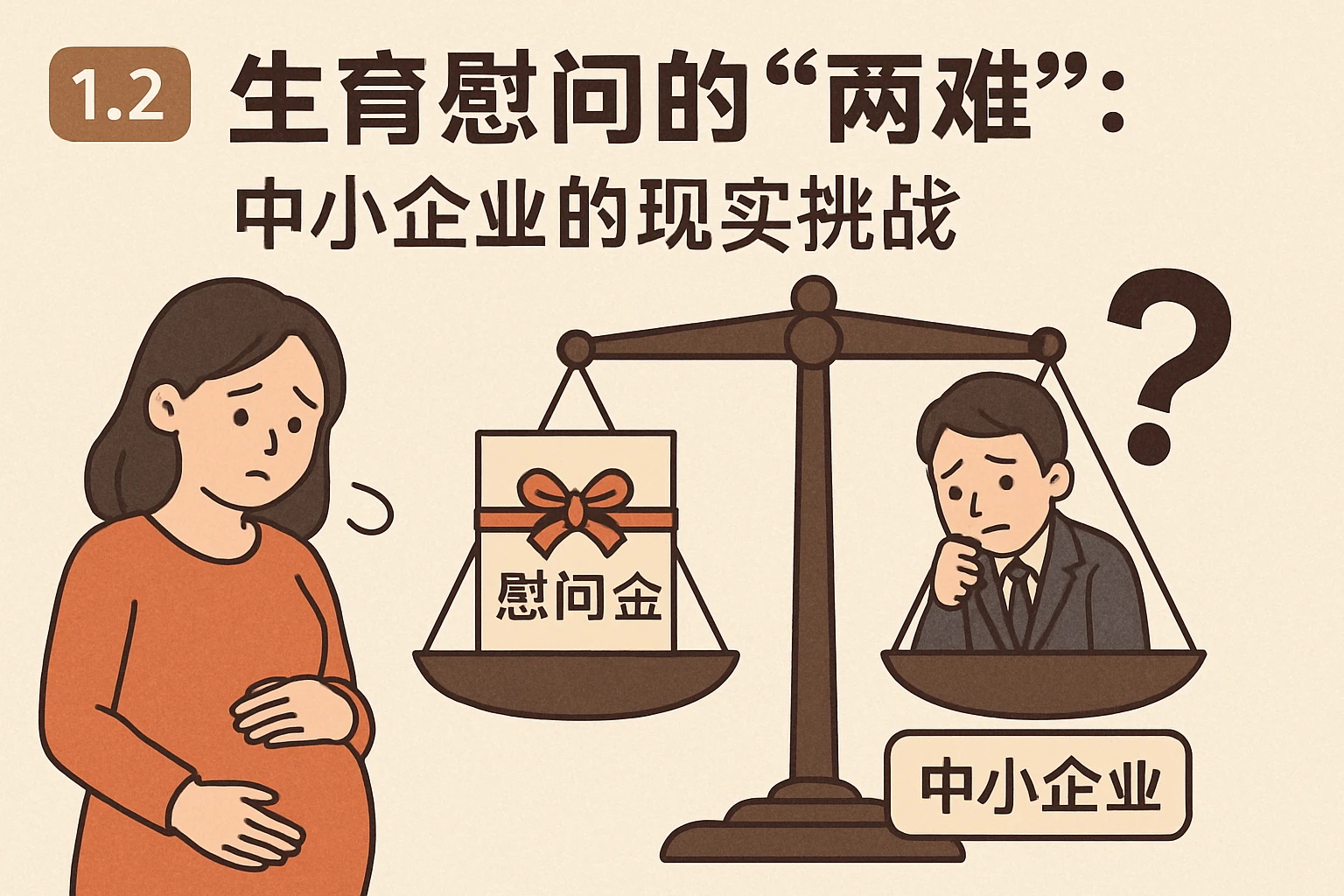 1.2 生育慰问的“两难”：中小企业的现实挑战