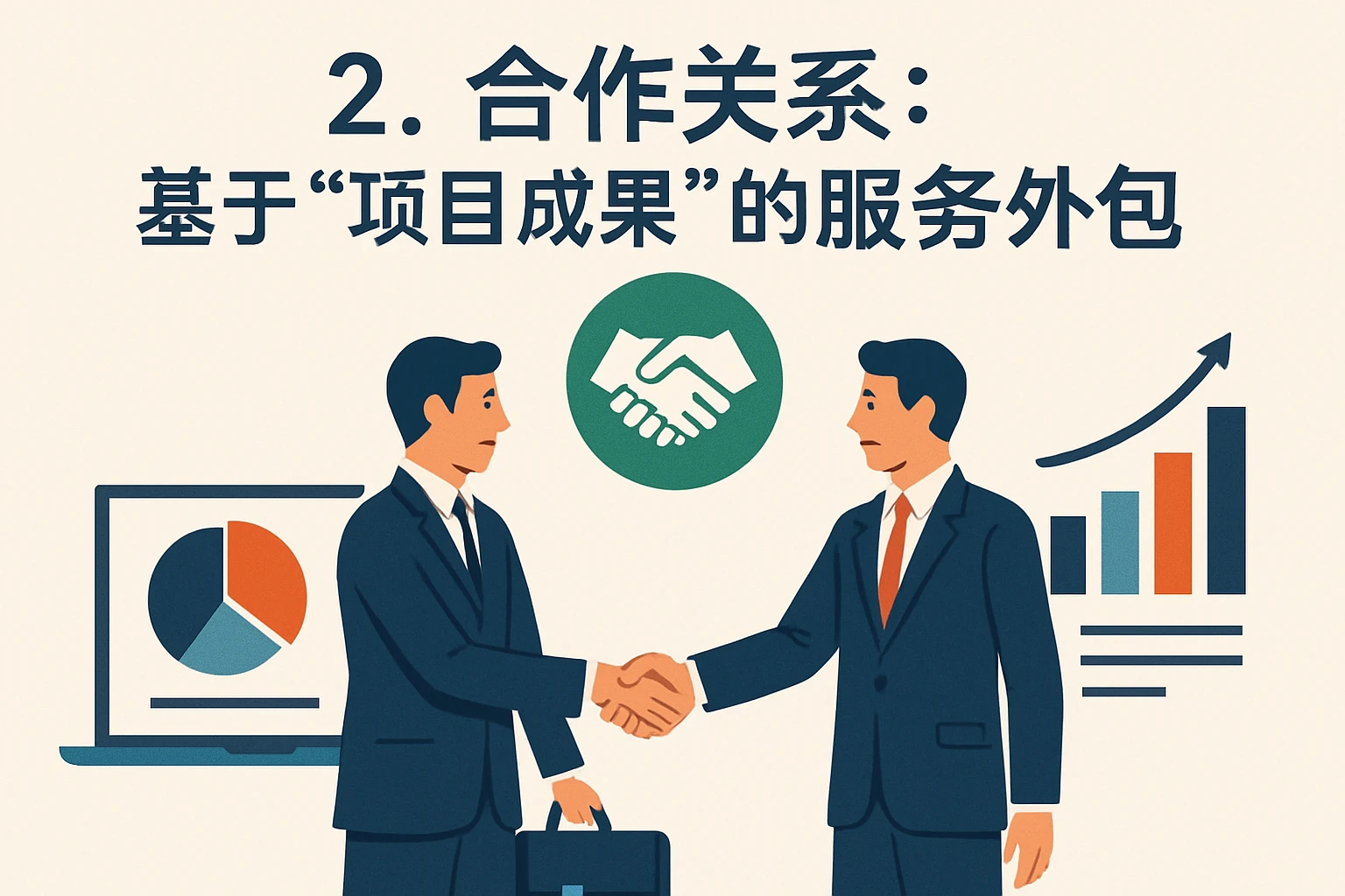 2. 合作关系：基于“项目成果”的服务外包