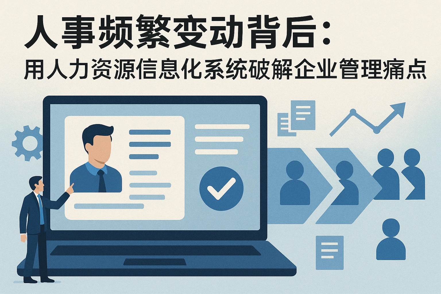 人事频繁变动背后：用人力资源信息化系统破解企业管理痛点
