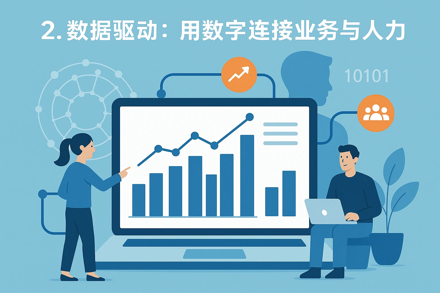 2. 数据驱动：用数字连接业务与人力