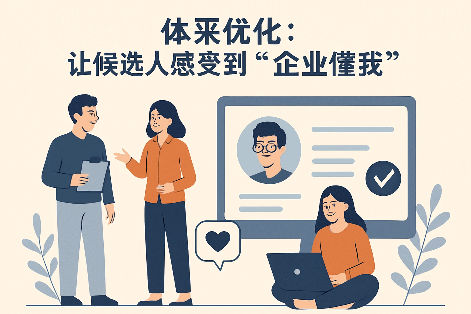 2. 体验优化：让候选人感受到“企业懂我”