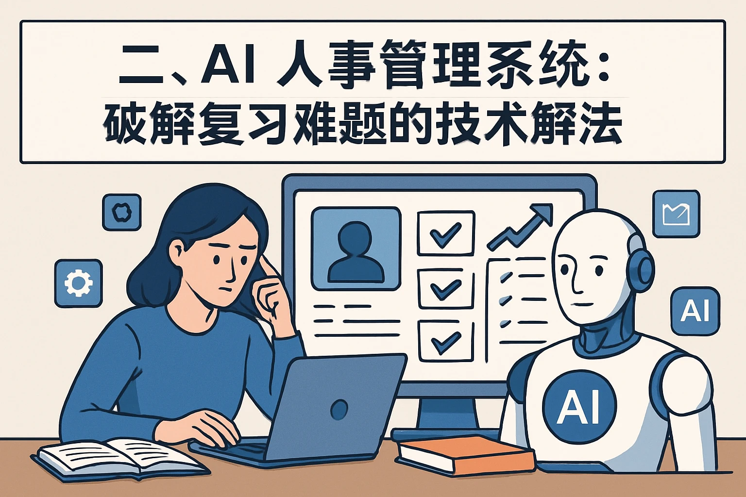 二、AI人事管理系统：破解复习难题的技术解法
