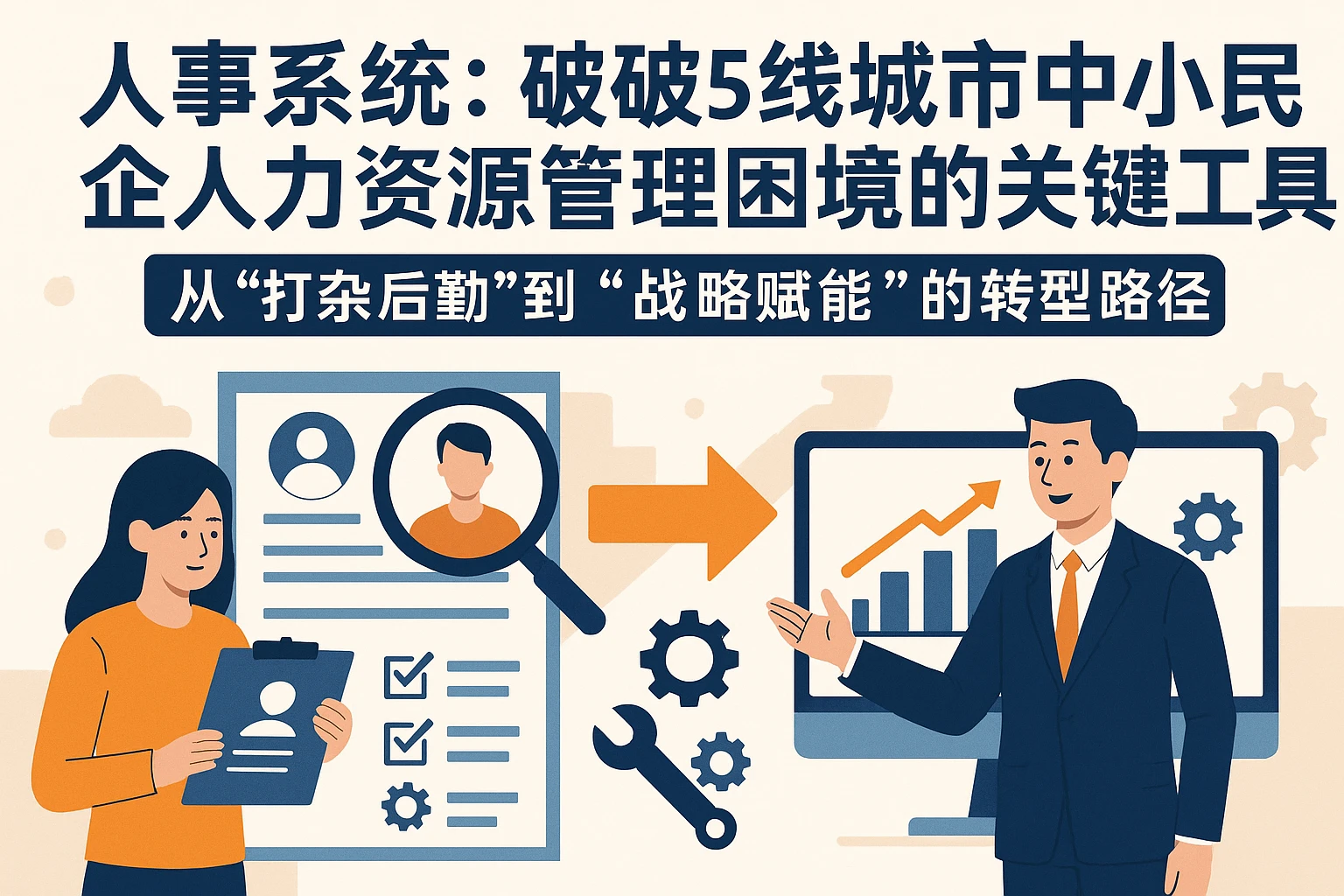 人事系统：破解5线城市中小民企人力资源管理困境的关键工具——从“打杂后勤”到“战略赋能”的转型路径