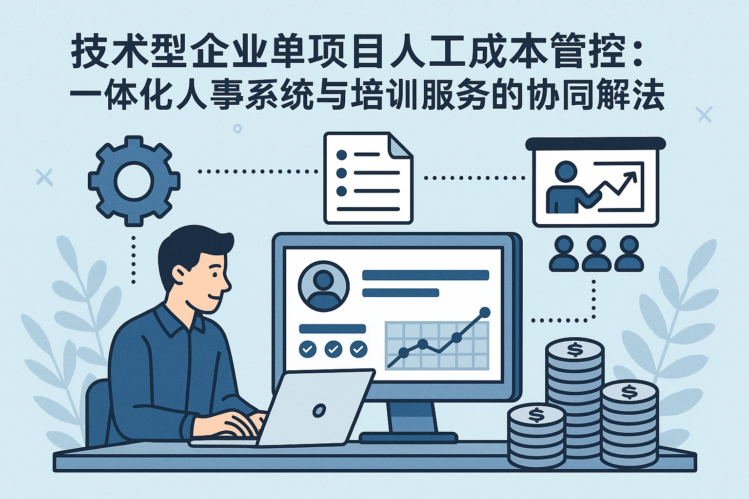 技术型企业单项目人工成本管控：一体化人事系统与培训服务的协同解法