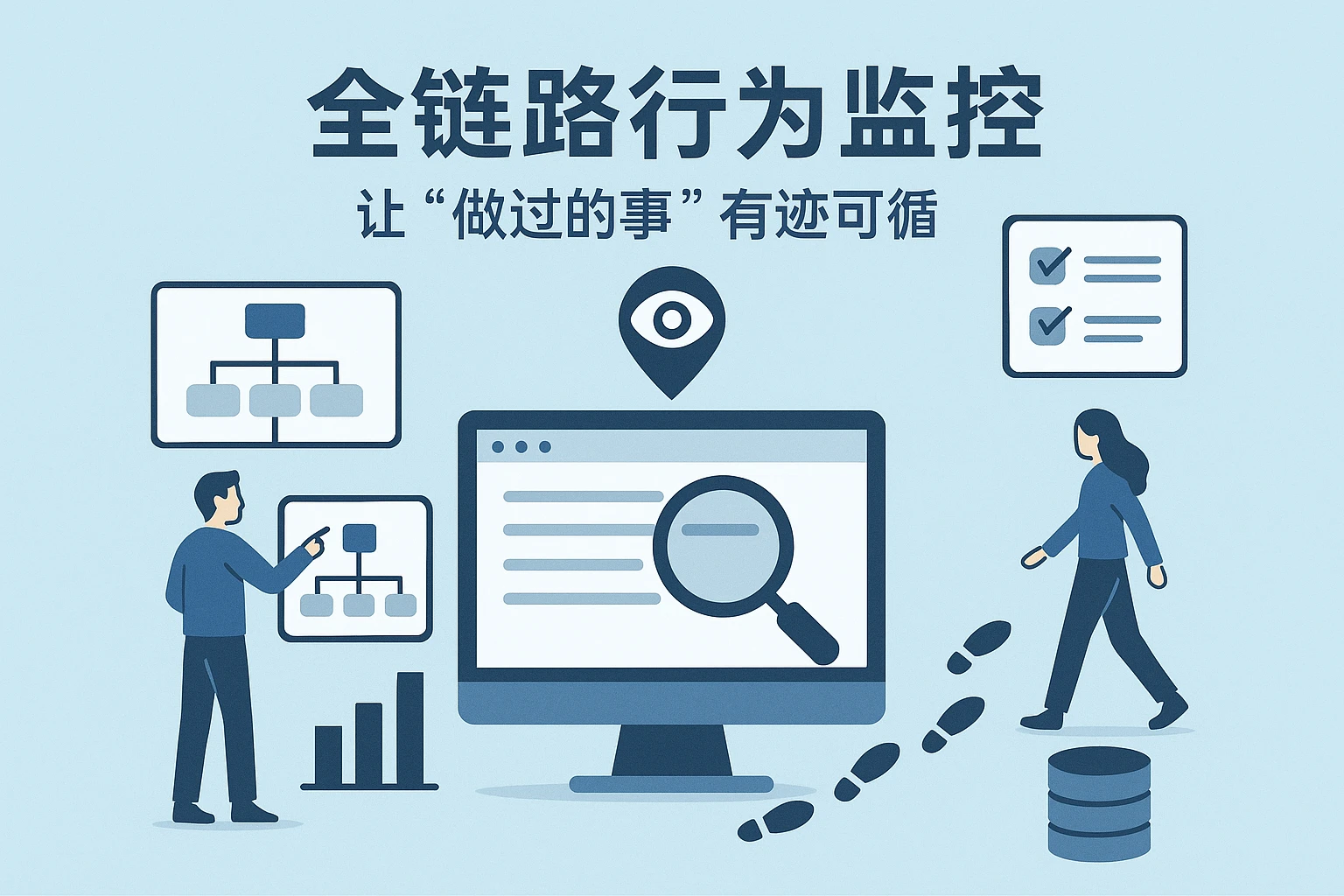 2. 全链路行为监控：让“做过的事”有迹可循