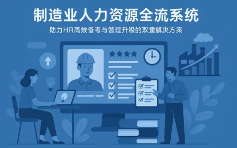 制造业人力资源全流程系统：助力HR高效备考与管理升级的双重解决方案