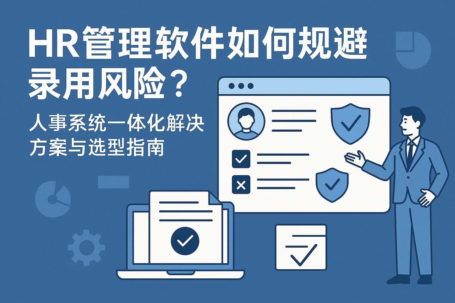 HR管理软件如何规避录用风险？人事系统一体化解决方案与选型指南