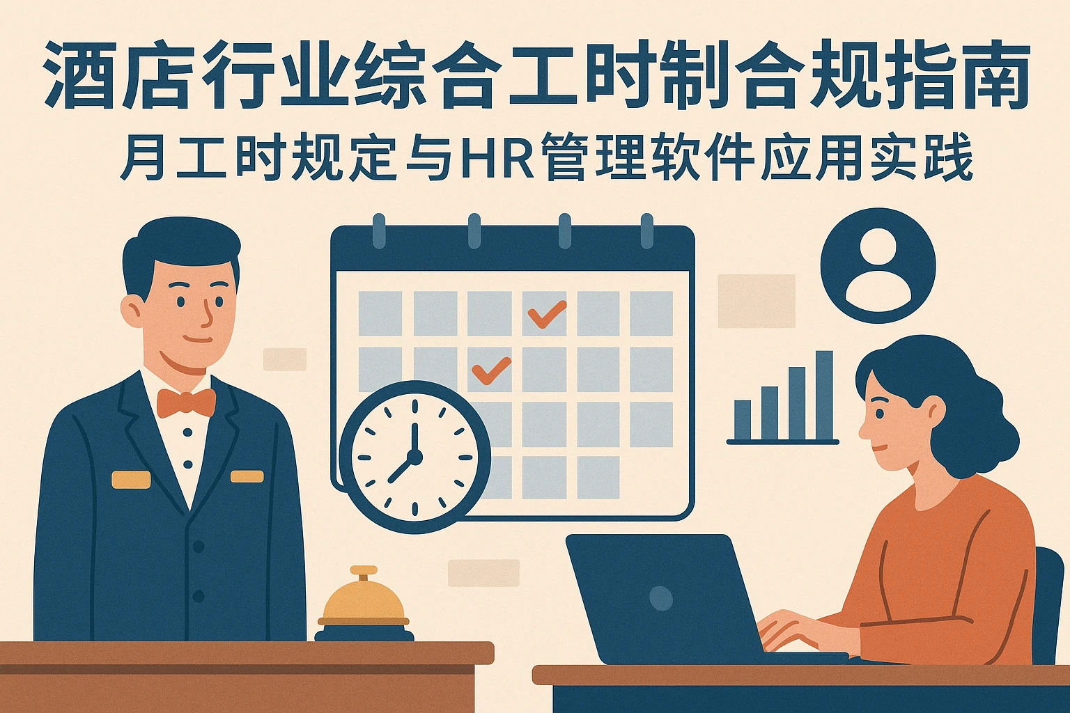 酒店行业综合工时制合规指南：月工时规定与HR管理软件应用实践