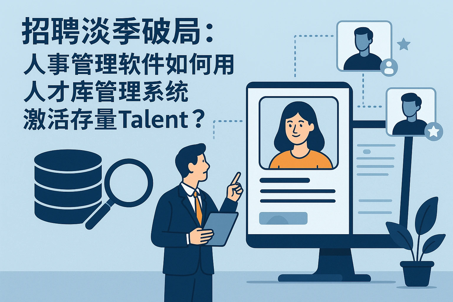 招聘淡季破局：人事管理软件如何用人才库管理系统激活存量Talent？
