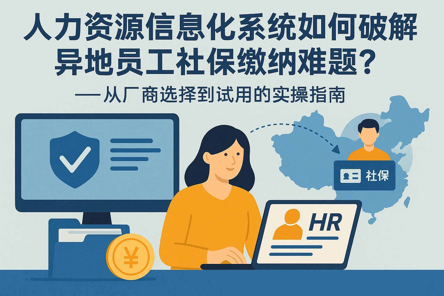 人力资源信息化系统如何破解异地员工社保缴纳难题？——从厂商选择到试用的实操指南
